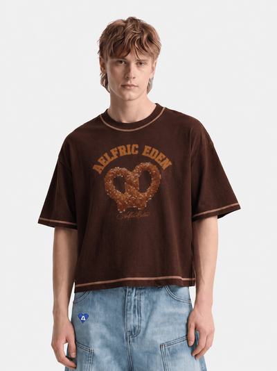 AELFRIC EDEN AELFRIC EDEN Pretzel Graphic Boxy Tee