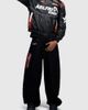 Aelfric Eden Aelfric Eden Racing Faux Leather Jacket in Black, Men's at Urban Outfitters - 1