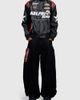 Aelfric Eden Aelfric Eden Racing Faux Leather Jacket in Black, Men's at Urban Outfitters - 2