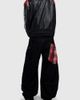 Aelfric Eden Aelfric Eden Racing Faux Leather Jacket in Black, Men's at Urban Outfitters - 3