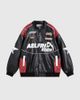 Aelfric Eden Aelfric Eden Racing Faux Leather Jacket in Black, Men's at Urban Outfitters - 4