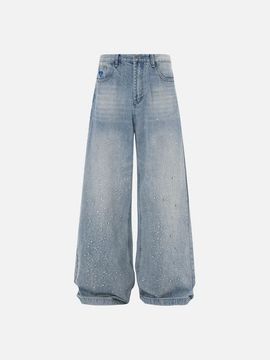 AELFRIC EDEN AELFRIC EDEN Rhinestone Baggy Jeans