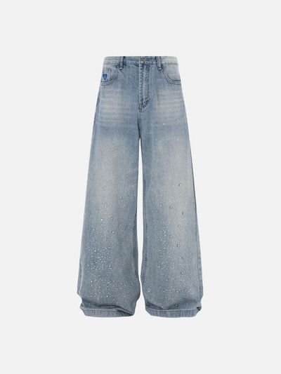AELFRIC EDEN AELFRIC EDEN Rhinestone Baggy Jeans