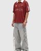Aelfric Eden Aelfric Eden Sporty Polo Soccer Jersey Top in Red, Men's at Urban Outfitters - 2