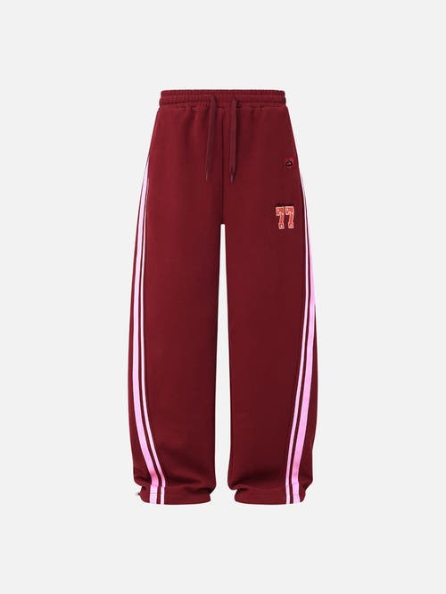 AELFRIC EDEN AELFRIC EDEN Stripe Baggy Barrel Sweatpants
