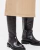 A.EMERY A. EMERY Jude Knee High Boots Bistre Croc - 3