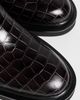 A.EMERY A. EMERY Jude Knee High Boots Bistre Croc - 6