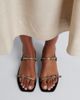 A.Emery A.Emery Adley snake-effect leather sandals - 3