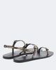 A.Emery A.Emery Adley snake-effect leather sandals - 4