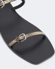 A.Emery A.Emery Adley snake-effect leather sandals - 6