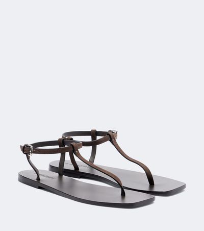 A.Emery A.Emery Clara suede thong sandals