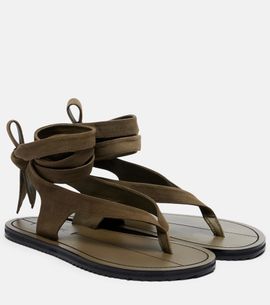 A.Emery A.Emery Elmer suede thong sandals