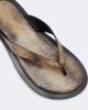 A.Emery A.Emery Marcelle snake-effect leather thong sandals - 3