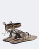 A.Emery A.Emery Raslo snake-effect leather sandals - 4