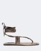 A.Emery A.Emery Raslo snake-effect leather sandals - 5