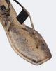 A.Emery A.Emery Raslo snake-effect leather sandals - 6