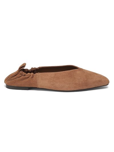 A.Emery Women's Brie Suede Elasticized Ballet Flats