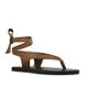 A.Emery Women's Elmer Ankle-Wrap Suede Sandals - 2