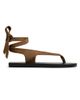A.Emery Women's Elmer Ankle-Wrap Suede Sandals - 5
