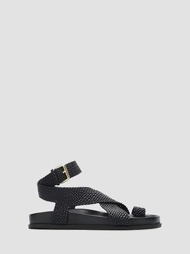 A.Emery Women's Jalen Woven Leather Sandals
