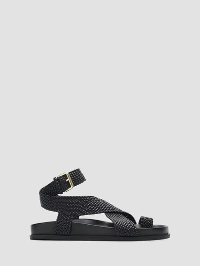 A.Emery Women's Jalen Woven Leather Sandals