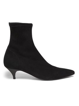 A.Emery Women's Ophelia Suede Kitten-Heel Ankle Boots