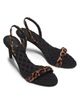 AERA Women's Claudia 70MM Vegan Leopard-Print Velvet Slingback Sandals - 4