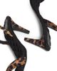 AERA Women's Claudia 70MM Vegan Leopard-Print Velvet Slingback Sandals - 6