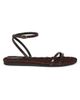 AERA Women's Faye Vegan Brushed Leather Flat Sandals - 1