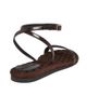 AERA Women's Faye Vegan Brushed Leather Flat Sandals - 3
