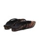 AERA Women's Jane Vegan Velvet Leopard-Print Mules - 3