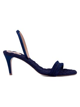 AERA Women's Luna 70MM Grosgrain-Fringe Sandals