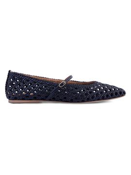 AERA Women's Maya Woven Mary Jane Ballet Flats