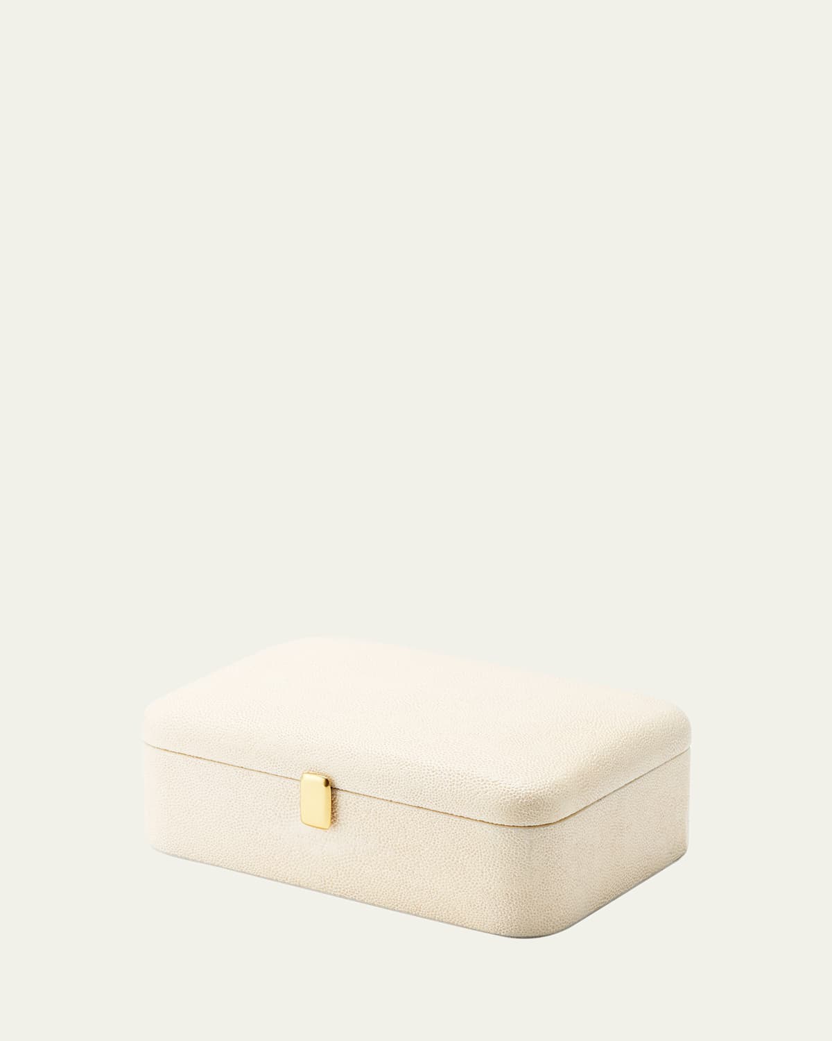 AERIN Abella Faux Shagreen Small Jewelry Box