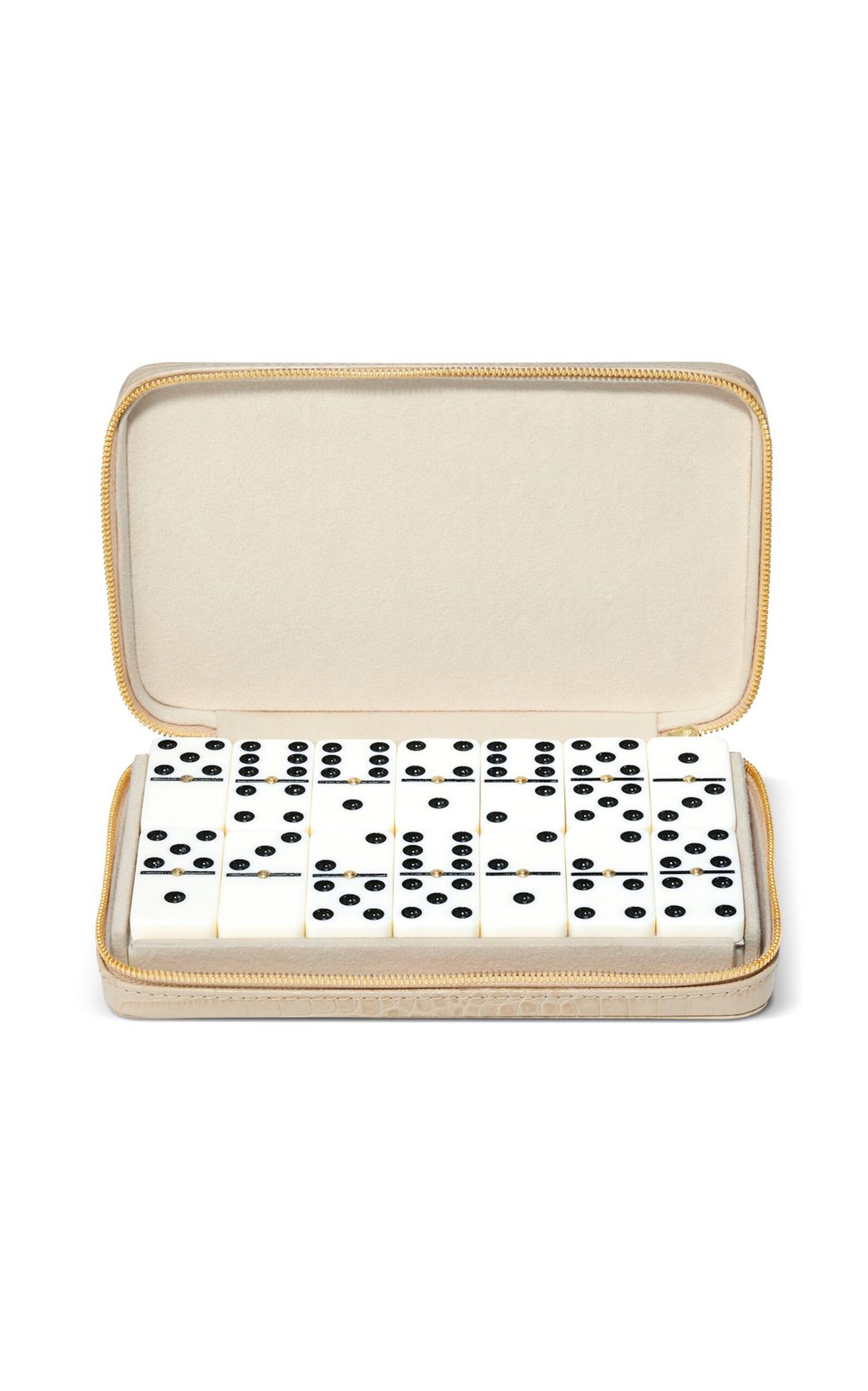 Aerin Aerin Enzo Travel Domino Set; Fawn Multi