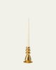 AERIN Allette 6.3" Large Candleholder, Gold - 1
