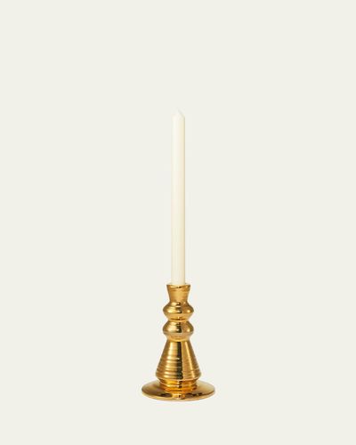 AERIN Allette 7.4" Extra-Large Candleholder, Gold