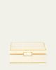 AERIN Embossed Faux Shagreen Jewelry Box - 1