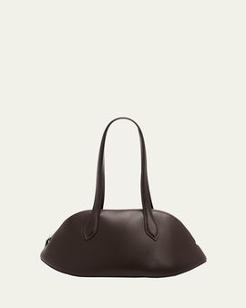 Aesther Ekme Cosmo Leather Bowling Shoulder Bag