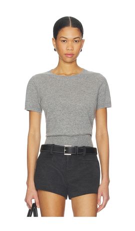 AEXAE AEXAE Cashmere Cropped Knit Top
