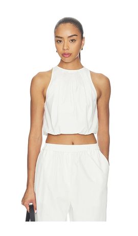 AEXAE AEXAE Cotton Halter Top