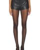 AEXAE AEXAE Lamb Leather Distressed Mini Short - 1