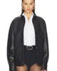 AEXAE AEXAE Leather Croc Shirt - 1