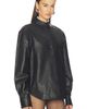 AEXAE AEXAE Leather Croc Shirt - 2