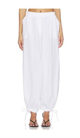 AEXAE AEXAE Linen Balloon Pant