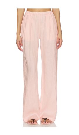 AEXAE AEXAE Linen Low Waist Day Pant