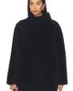 AEXAE AEXAE Shearling High Neck Mid Length Jacket - 1