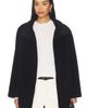 AEXAE AEXAE Shearling High Neck Mid Length Jacket - 2