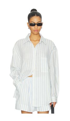 AEXAE AEXAE x REVOLVE Linen Woven Shirt