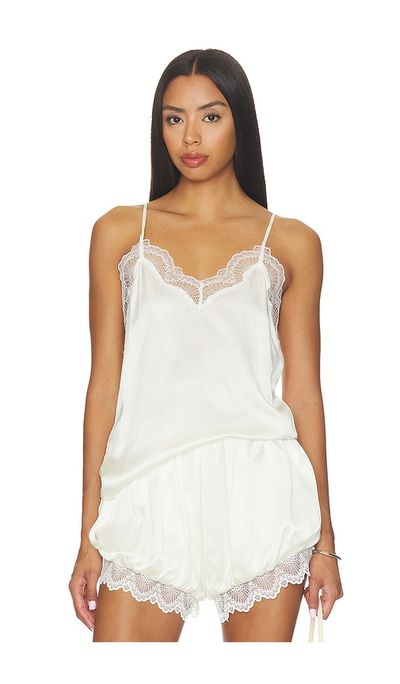 AEXAE AEXAE x REVOLVE Silk Lace Tank